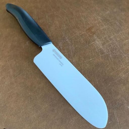 cuchillo de cocinero de cerámica Kyocera